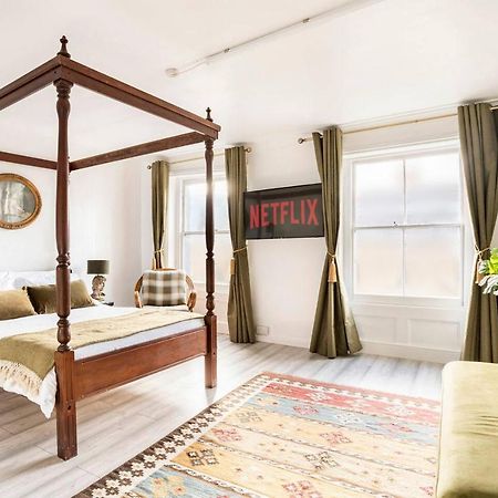Victorian Style Apartment W/ Four-Poster Bed In Camden Town London Exterior foto